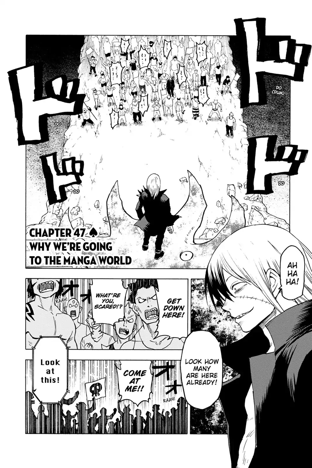 Blood Lad Chapter 47 page 2 - Chapter 47: Why We're Coming to the Manga World