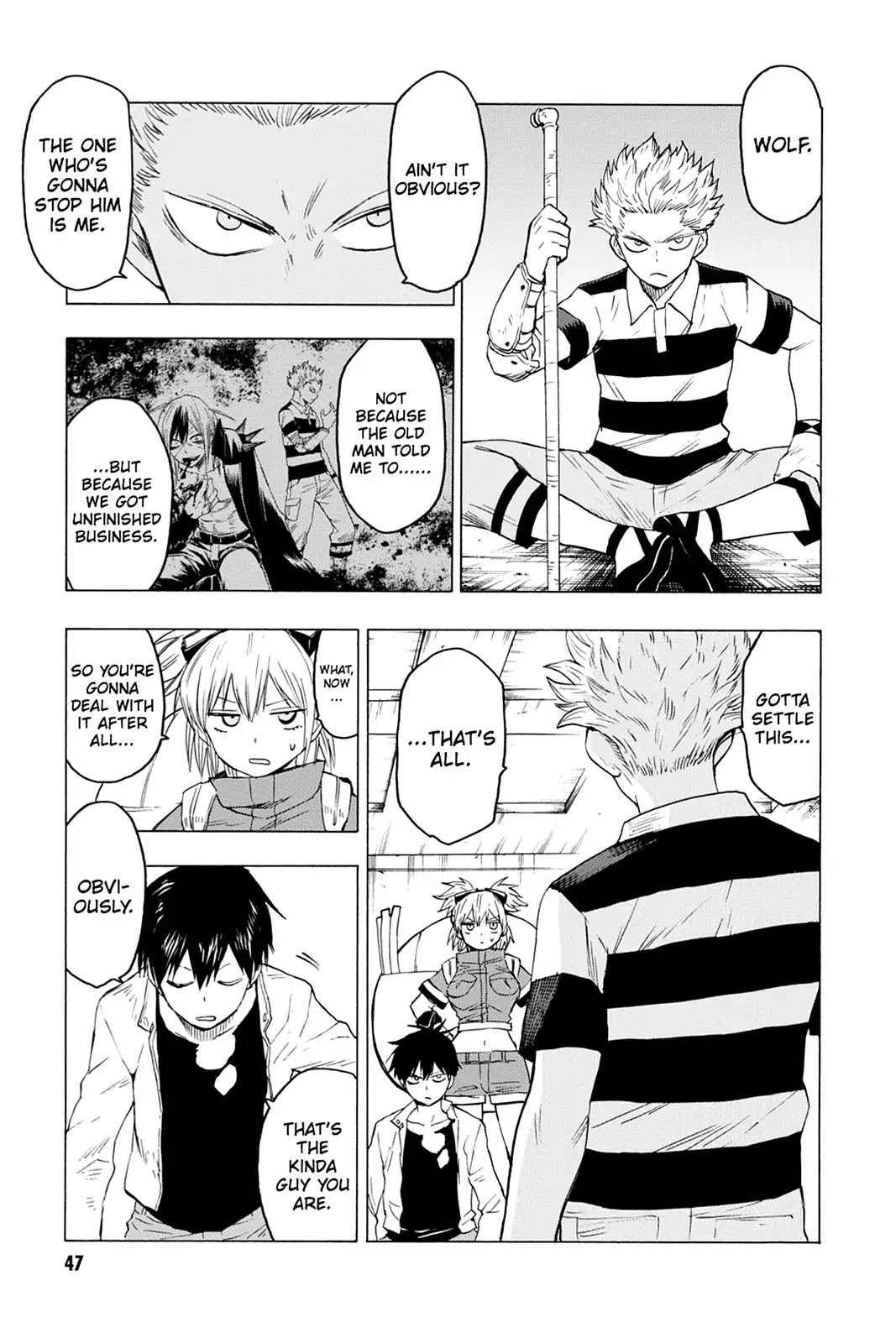 Blood Lad Chapter 47 page 9 - Chapter 47: Why We're Coming to the Manga World