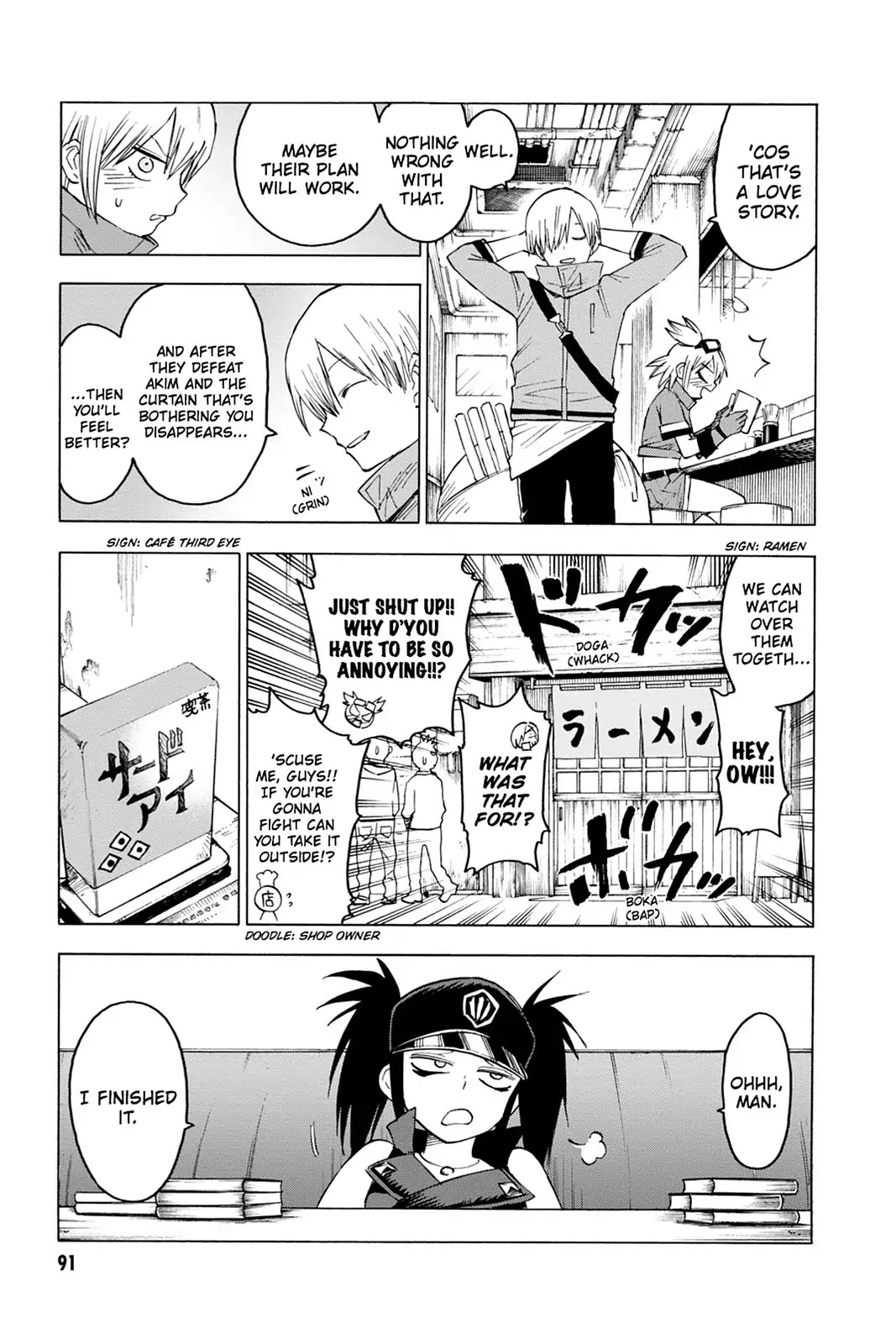 Blood Lad Chapter 48 page 19 - Chapter 48: Why We're Coming to the Manga World