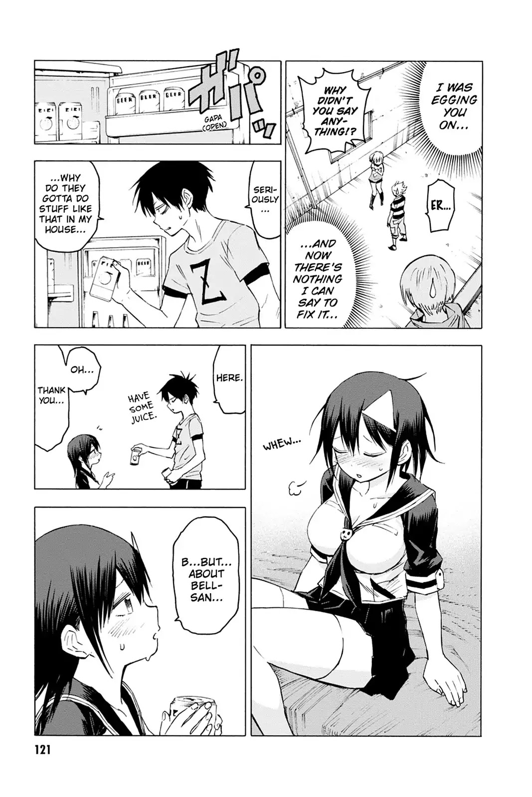 Blood Lad Chapter 49 page 15 - Chapter 49: Blood Bank's✩Heart-pounding Emotion