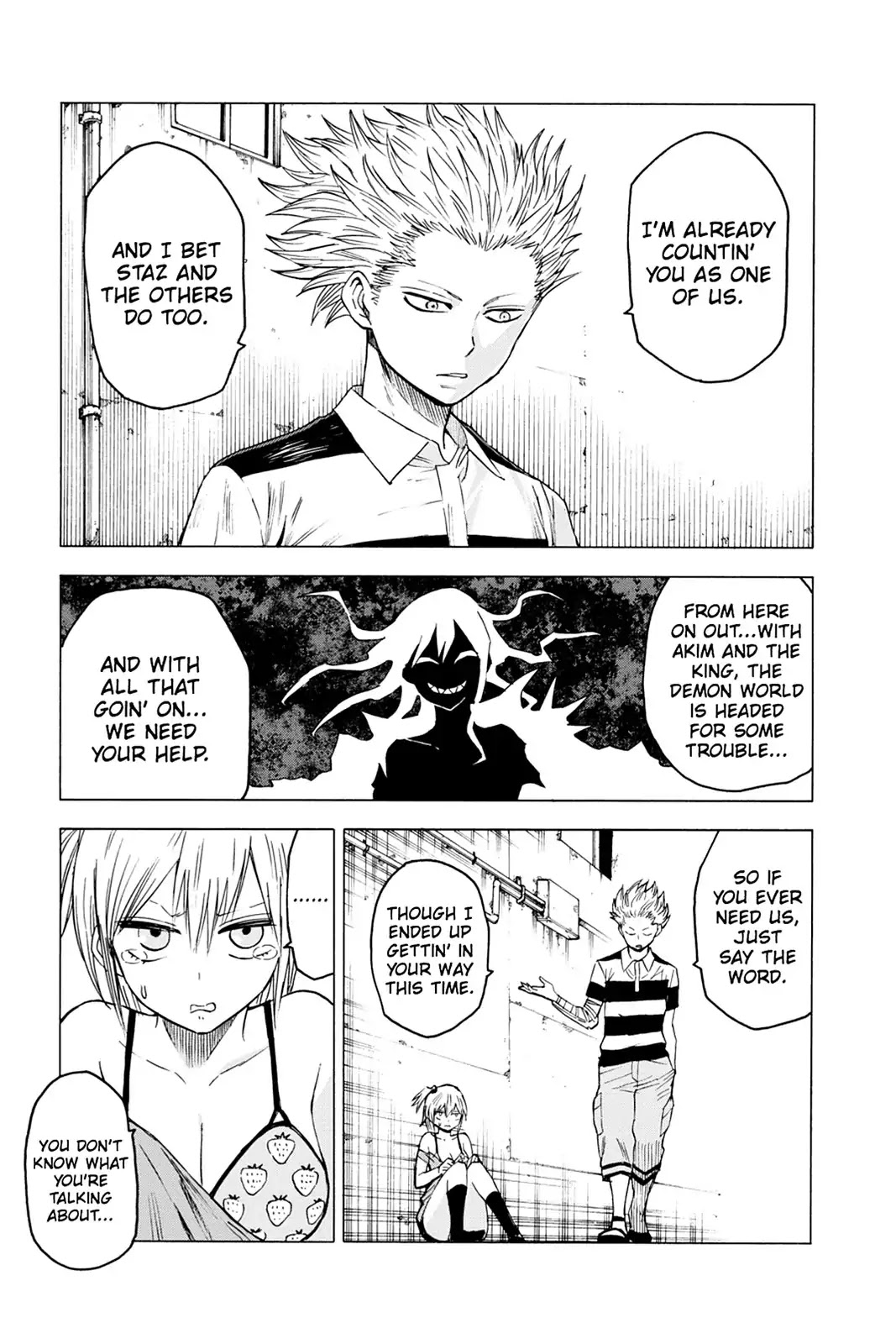 Blood Lad Chapter 49 page 19 - Chapter 49: Blood Bank's✩Heart-pounding Emotion