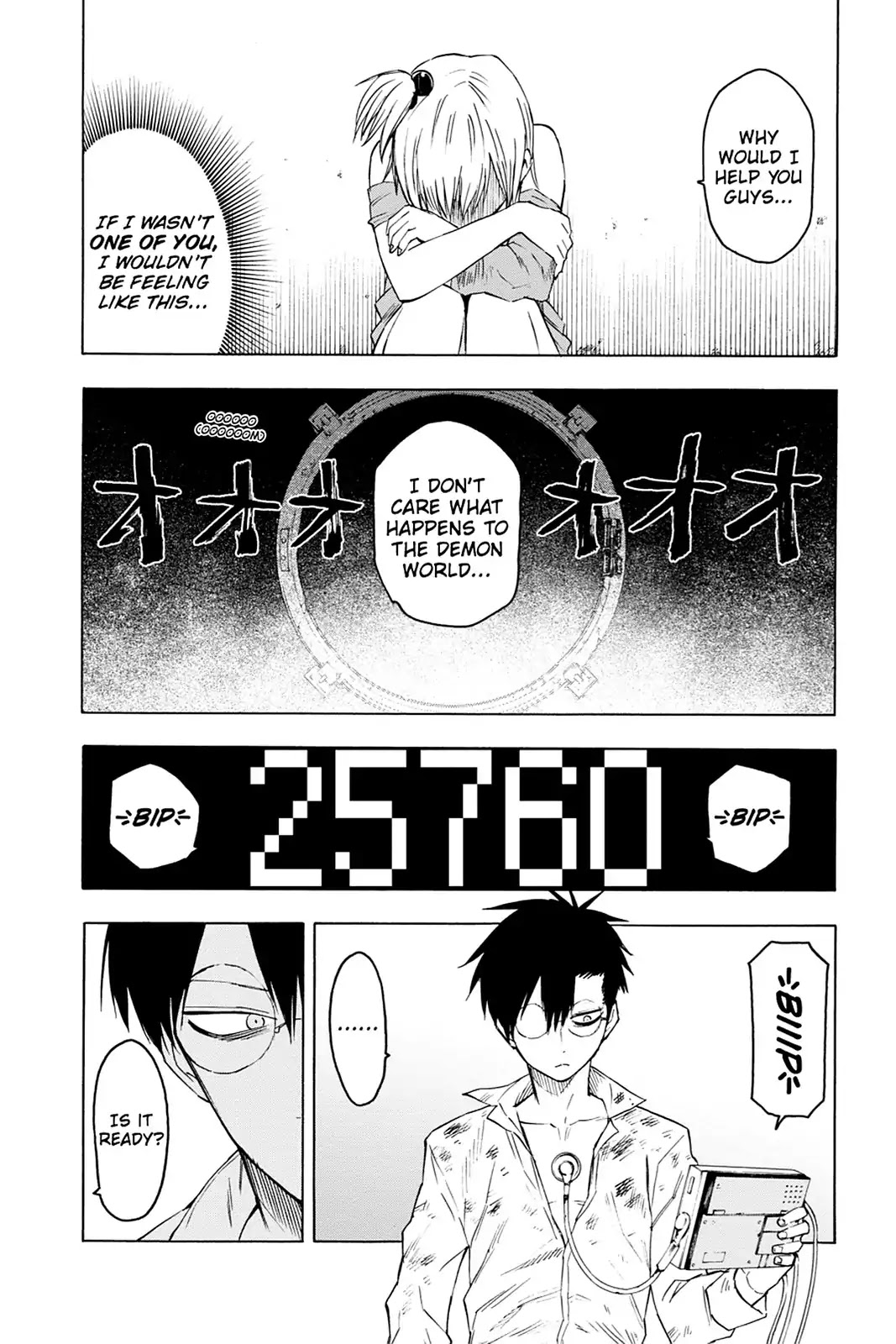 Blood Lad Chapter 49 page 20 - Chapter 49: Blood Bank's✩Heart-pounding Emotion