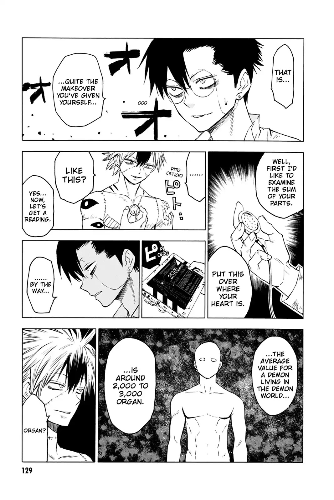 Blood Lad Chapter 49 page 23 - Chapter 49: Blood Bank's✩Heart-pounding Emotion