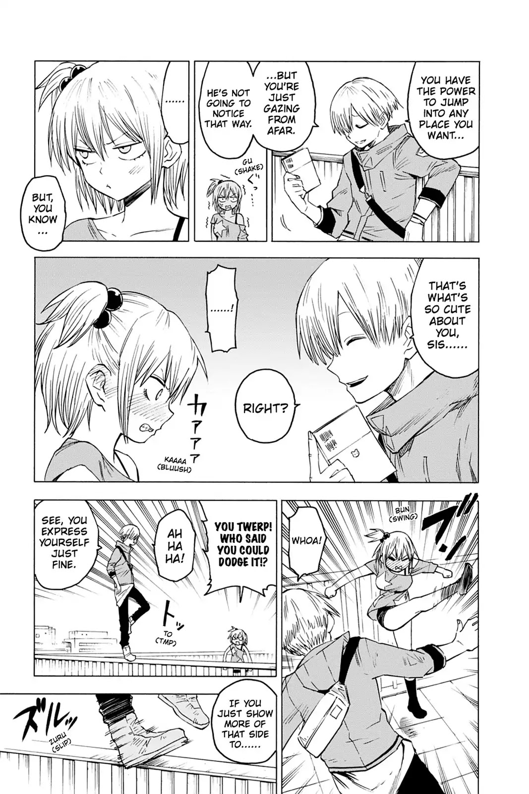 Blood Lad Chapter 49 page 5 - Chapter 49: Blood Bank's✩Heart-pounding Emotion