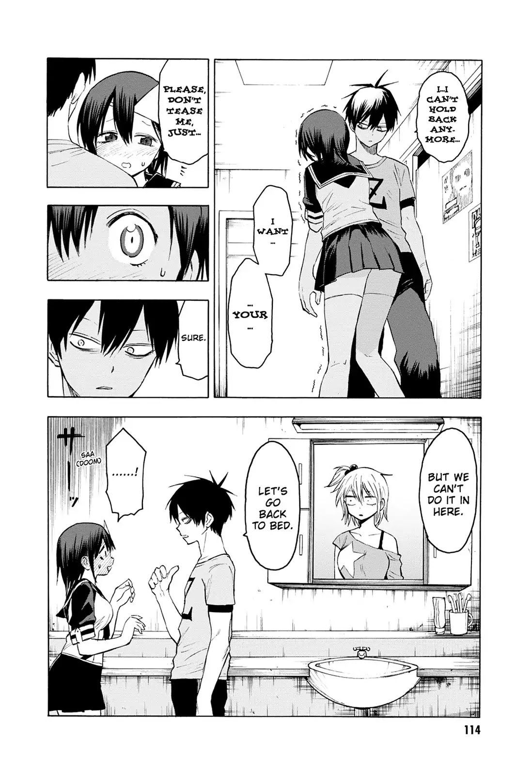 Blood Lad Chapter 49 page 8 - Chapter 49: Blood Bank's✩Heart-pounding Emotion