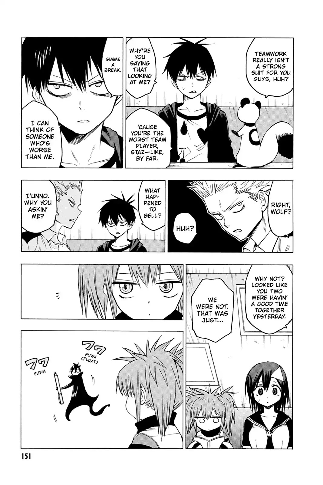 Blood Lad Chapter 50 page 11 - Chapter 50: Departure! Assassin! Demon World North!
