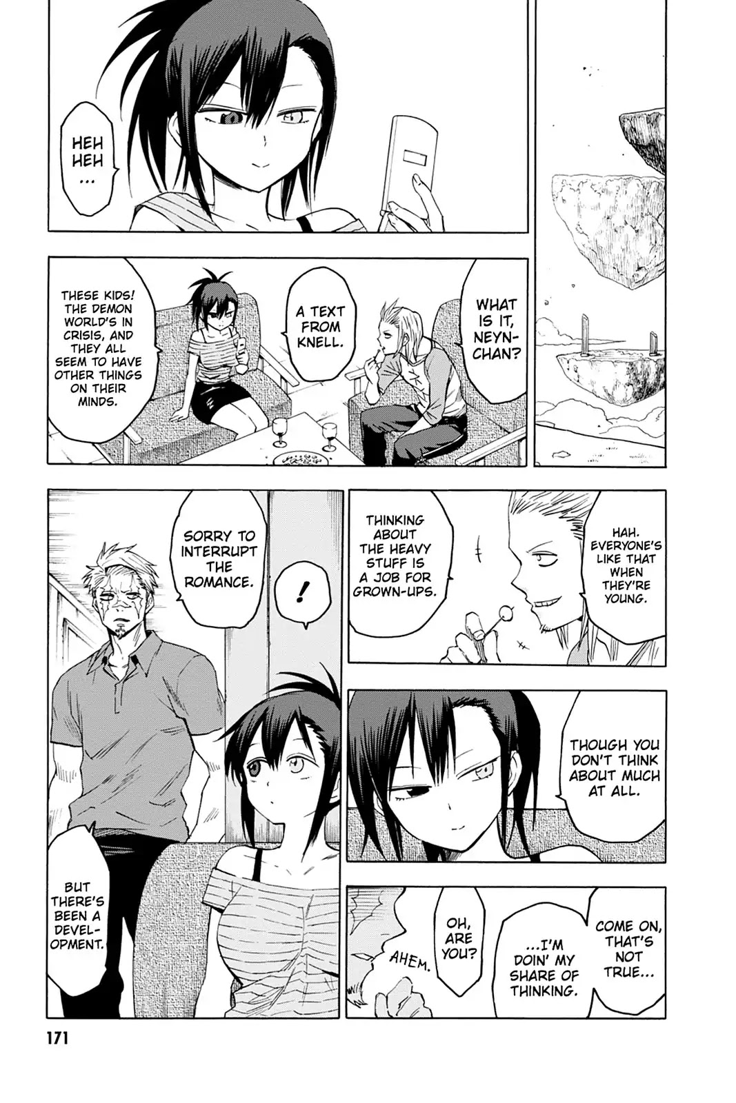 Blood Lad Chapter 50 page 32 - Chapter 50: Departure! Assassin! Demon World North!