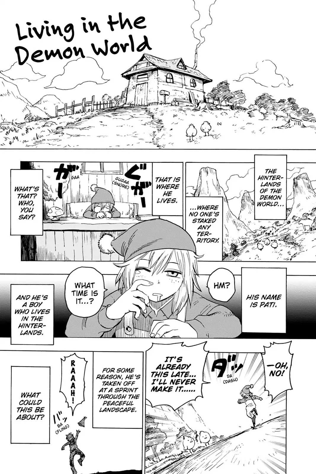 Blood Lad Chapter 50 page 36 - Chapter 50: Departure! Assassin! Demon World North!