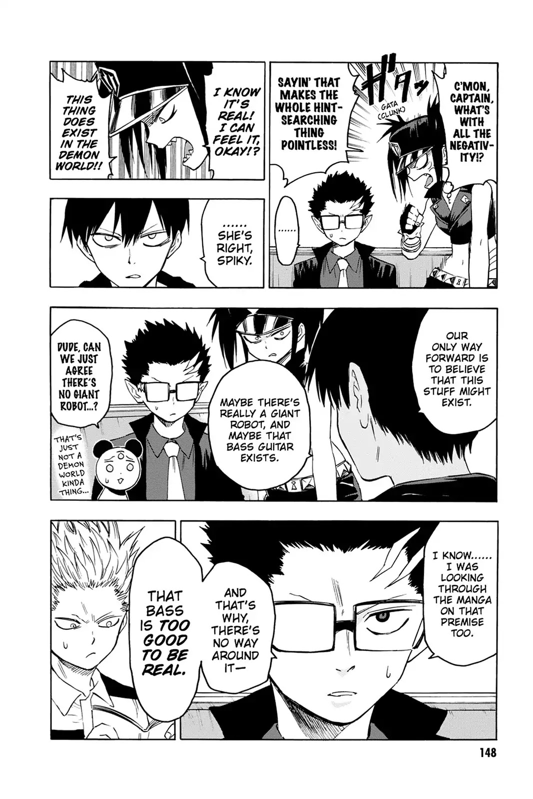 Blood Lad Chapter 50 page 8 - Chapter 50: Departure! Assassin! Demon World North!