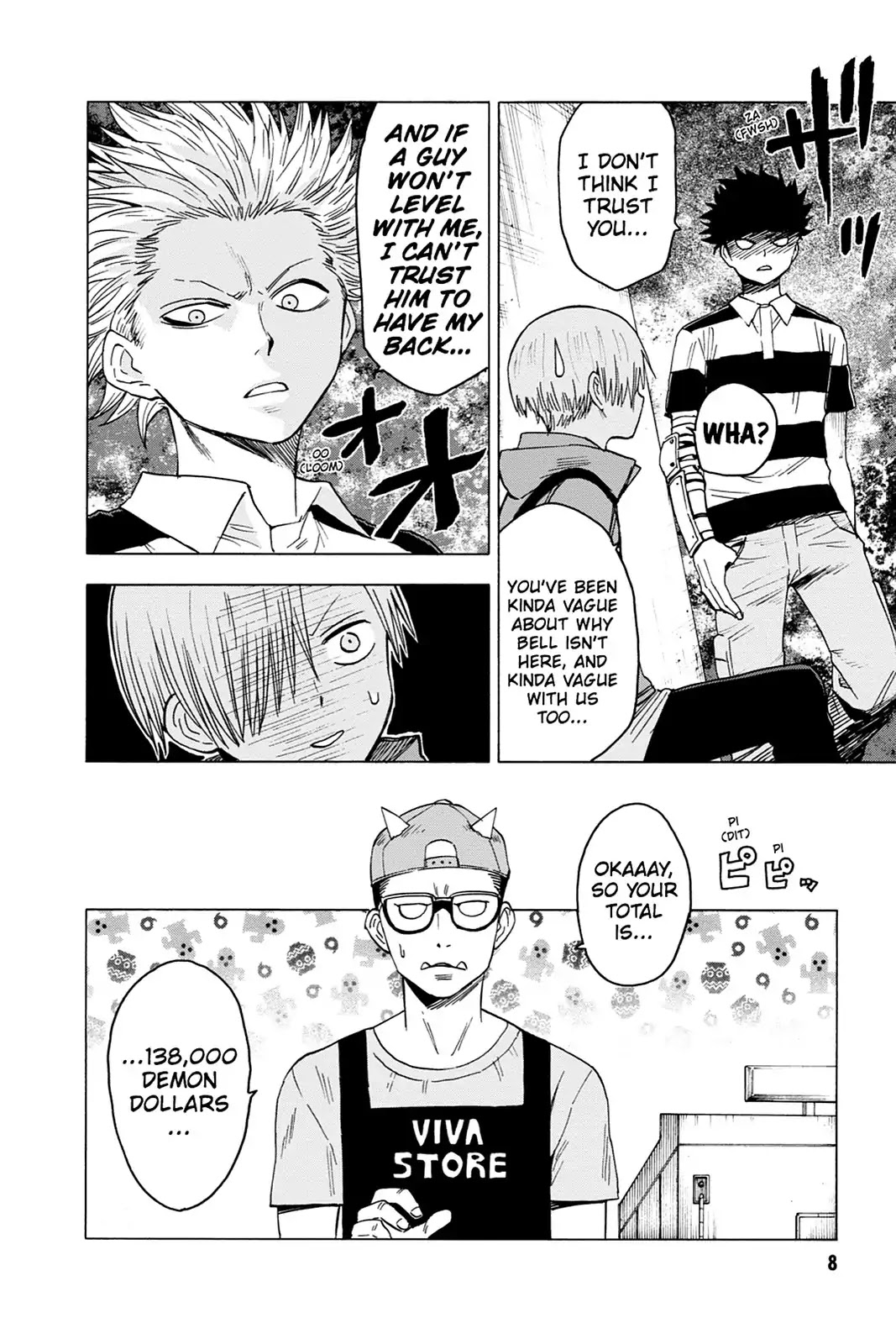 Blood Lad Chapter 51 page 11 - Chapter 51: A Girl's Heart, Fickle as Demon World Skies