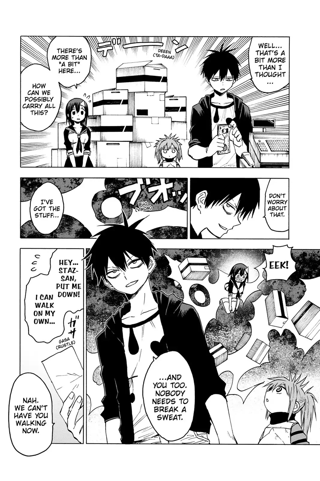 Blood Lad Chapter 51 page 12 - Chapter 51: A Girl's Heart, Fickle as Demon World Skies