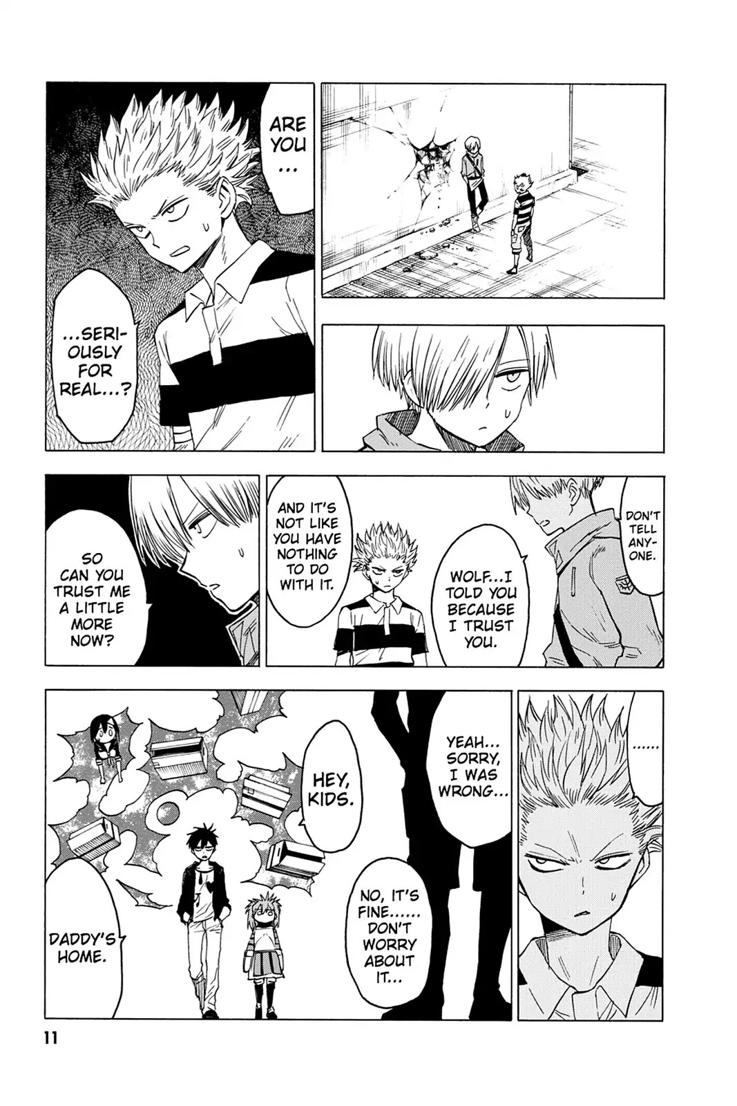 Blood Lad Chapter 51 page 14 - Chapter 51: A Girl's Heart, Fickle as Demon World Skies
