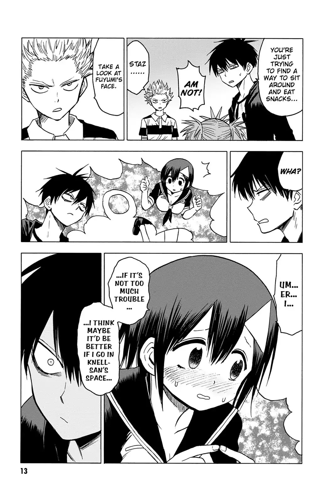 Blood Lad Chapter 51 page 16 - Chapter 51: A Girl's Heart, Fickle as Demon World Skies