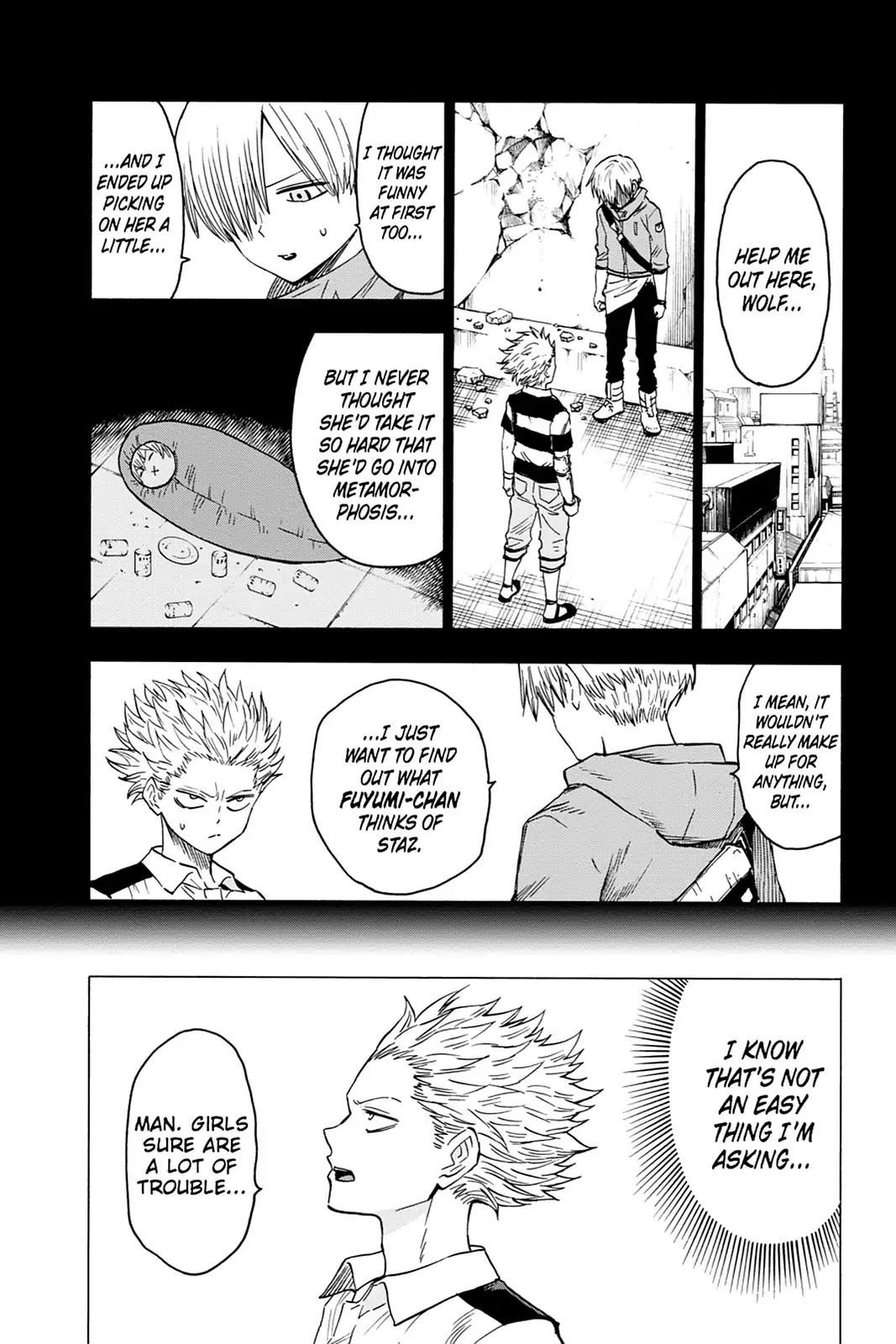 Blood Lad Chapter 51 page 21 - Chapter 51: A Girl's Heart, Fickle as Demon World Skies