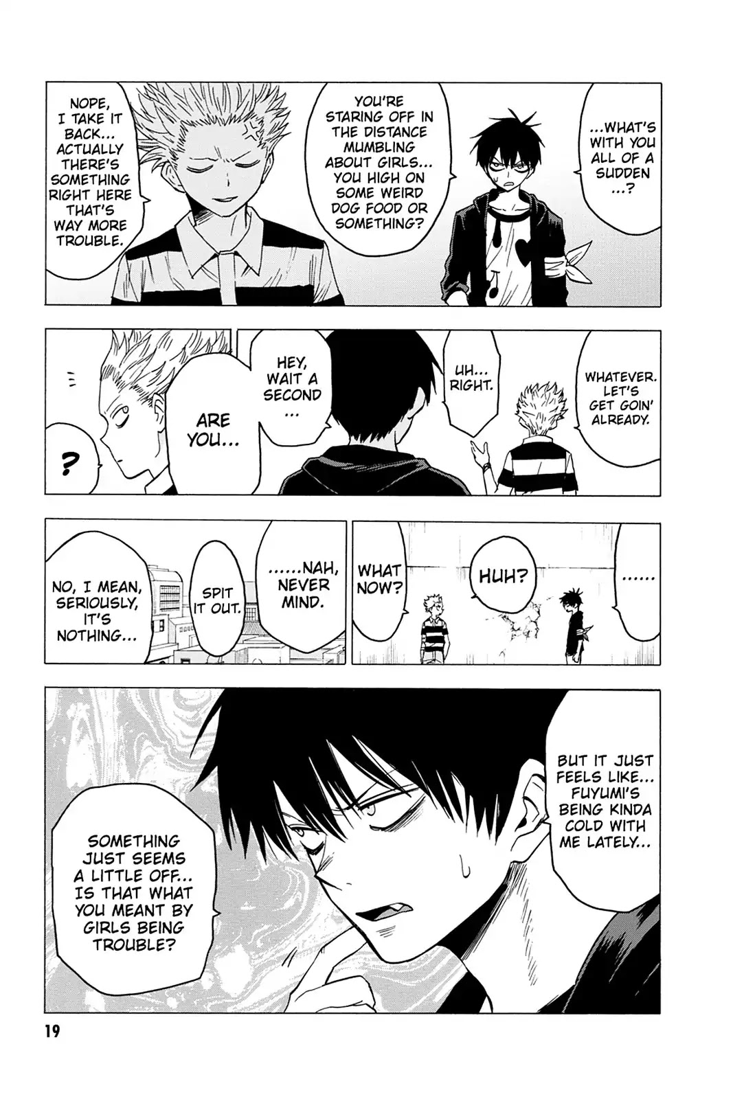 Blood Lad Chapter 51 page 22 - Chapter 51: A Girl's Heart, Fickle as Demon World Skies