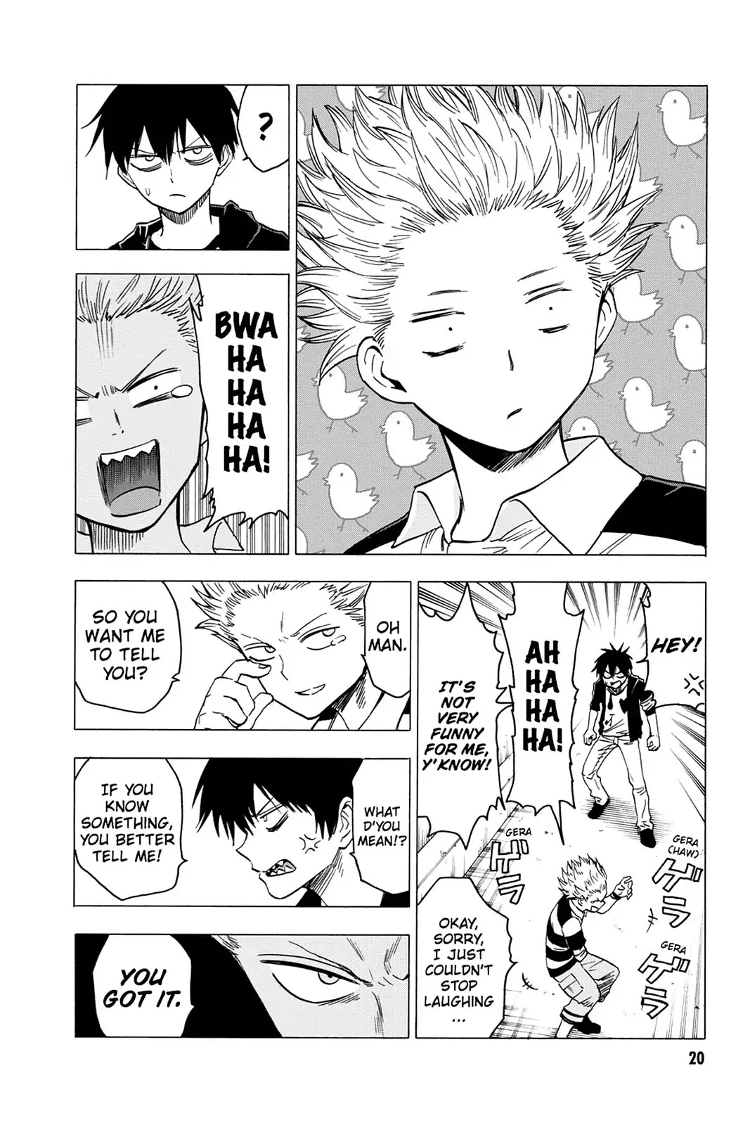 Blood Lad Chapter 51 page 23 - Chapter 51: A Girl's Heart, Fickle as Demon World Skies