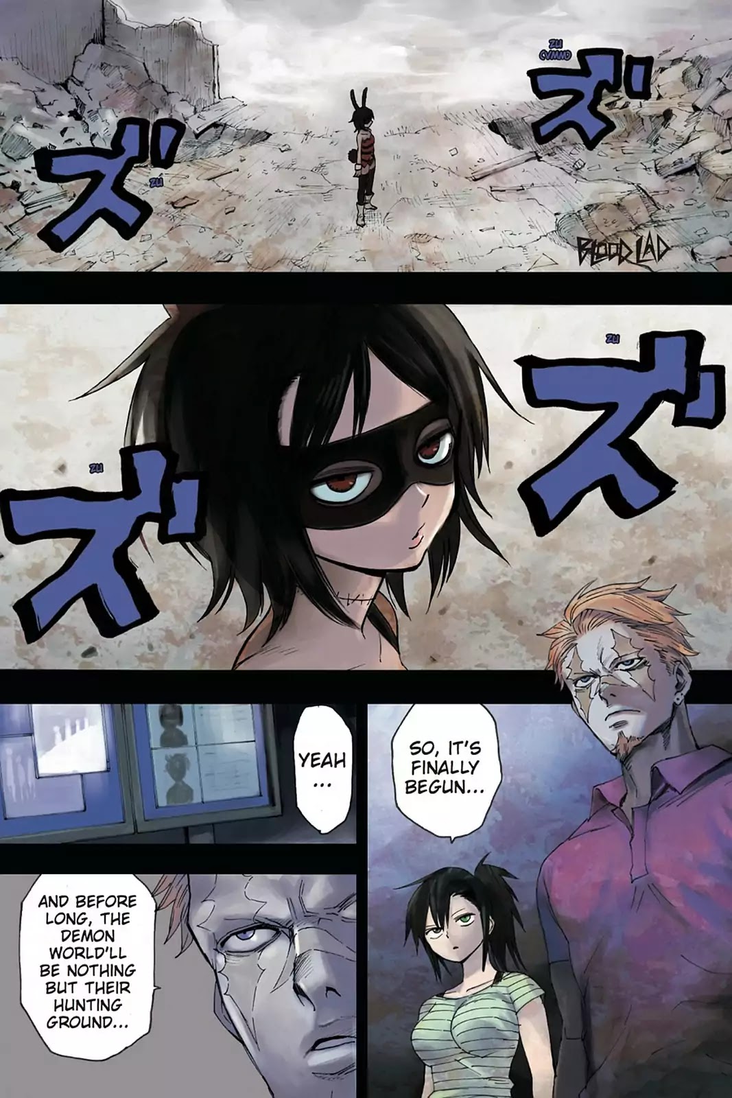 Blood Lad Chapter 51 page 3 - Chapter 51: A Girl's Heart, Fickle as Demon World Skies