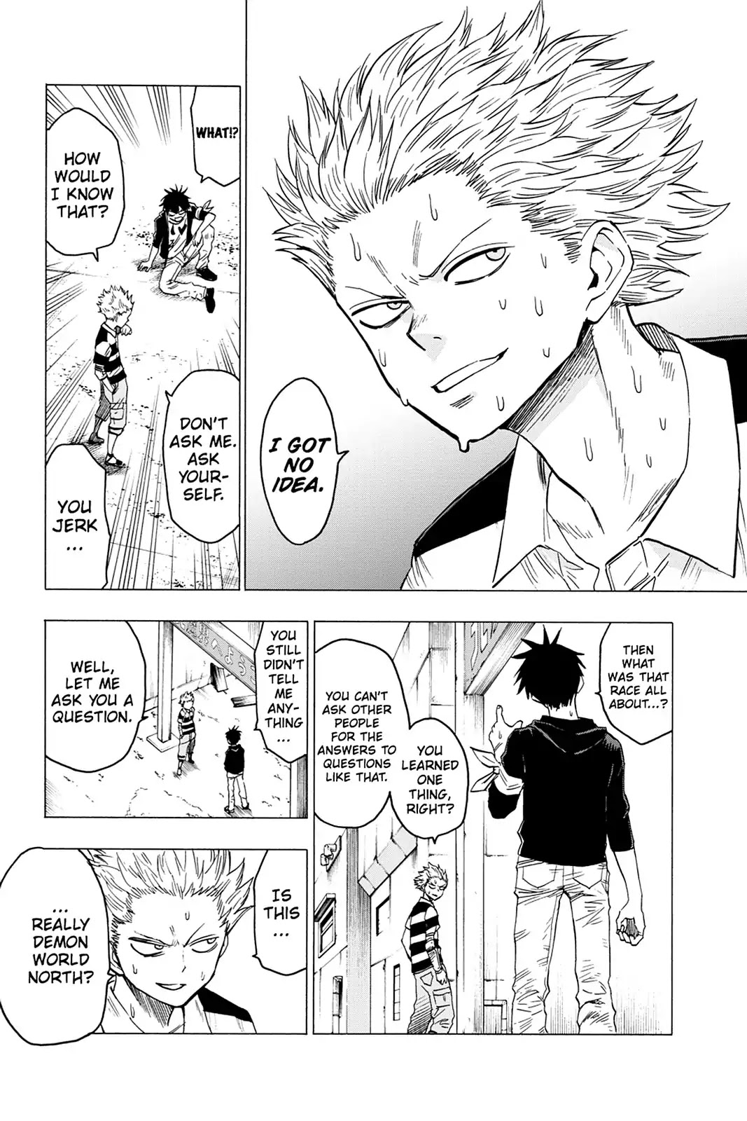 Blood Lad Chapter 51 page 34 - Chapter 51: A Girl's Heart, Fickle as Demon World Skies