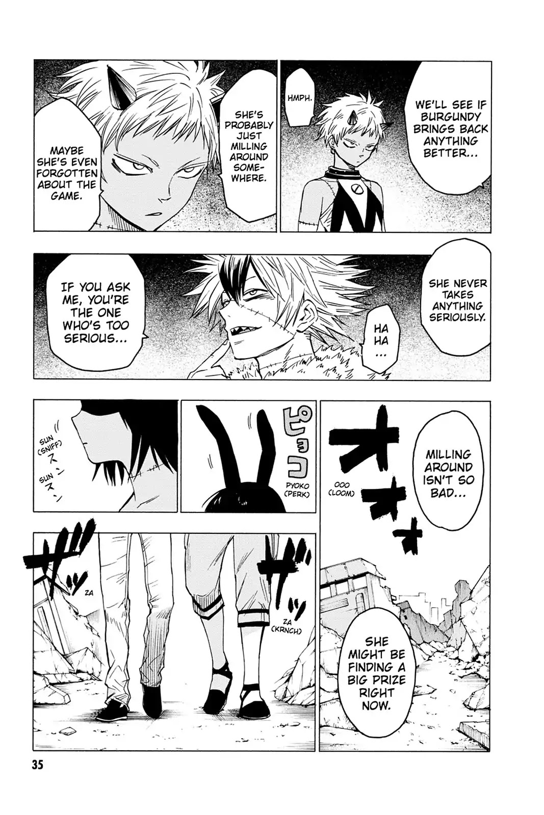 Blood Lad Chapter 51 page 38 - Chapter 51: A Girl's Heart, Fickle as Demon World Skies