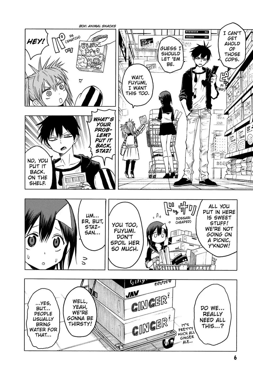 Blood Lad Chapter 51 page 9 - Chapter 51: A Girl's Heart, Fickle as Demon World Skies