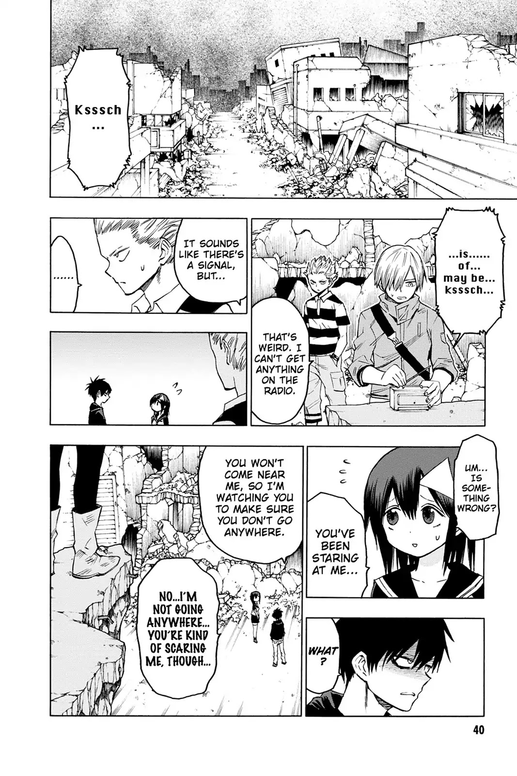 Blood Lad Chapter 52 page 2 - Chapter 52: Important Parts