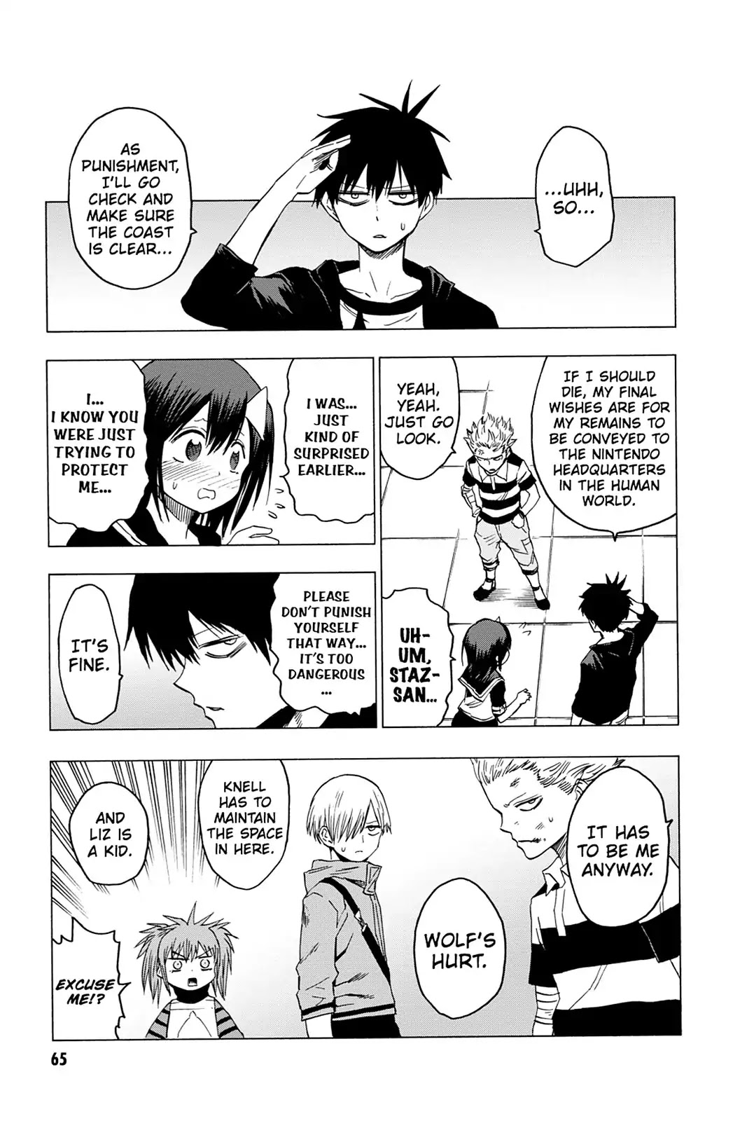 Blood Lad Chapter 52 page 27 - Chapter 52: Important Parts