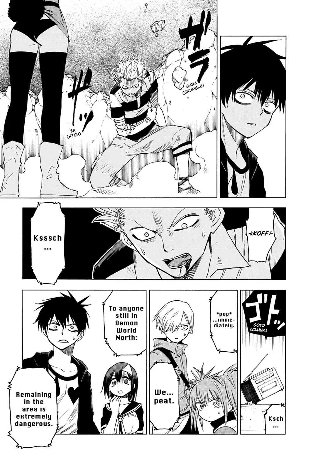 Blood Lad Chapter 52 page 5 - Chapter 52: Important Parts