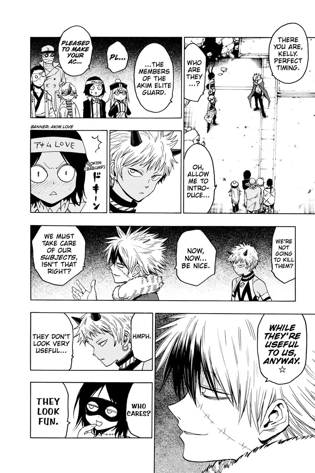 Blood Lad Chapter 53 page 10 - Chapter 53: The Old Soldiers' Network