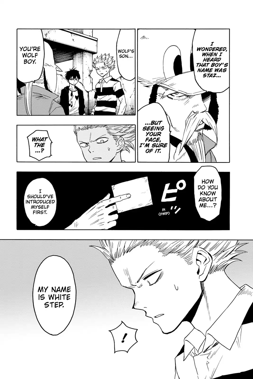 Blood Lad Chapter 53 page 17 - Chapter 53: The Old Soldiers' Network