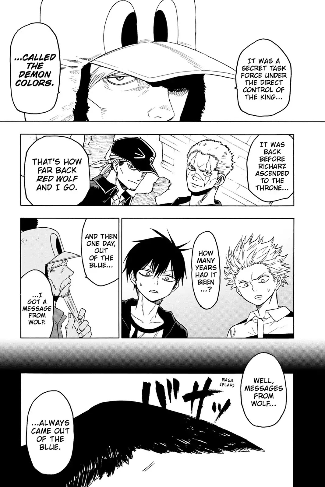 Blood Lad Chapter 53 page 19 - Chapter 53: The Old Soldiers' Network