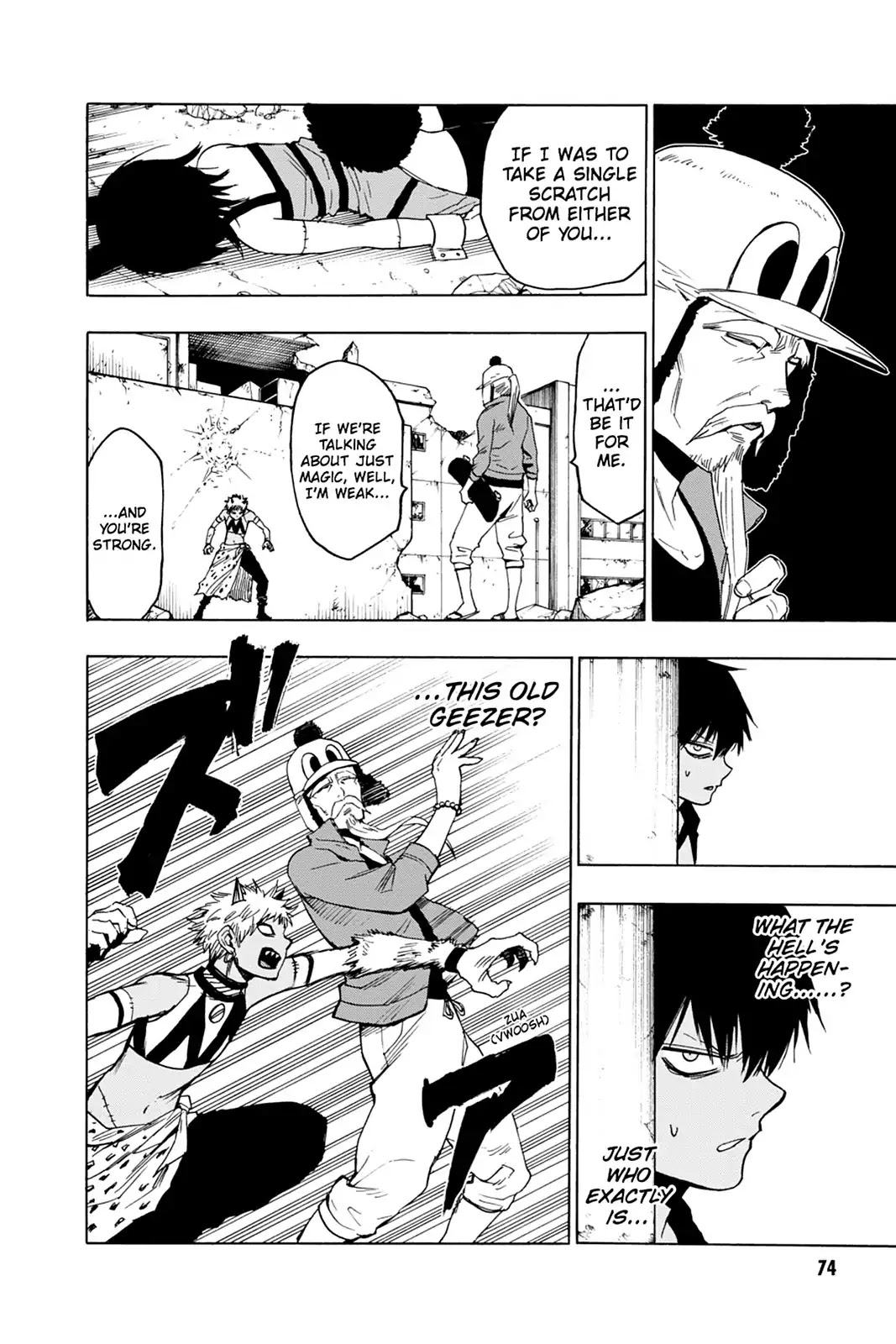 Blood Lad Chapter 53 page 2 - Chapter 53: The Old Soldiers' Network