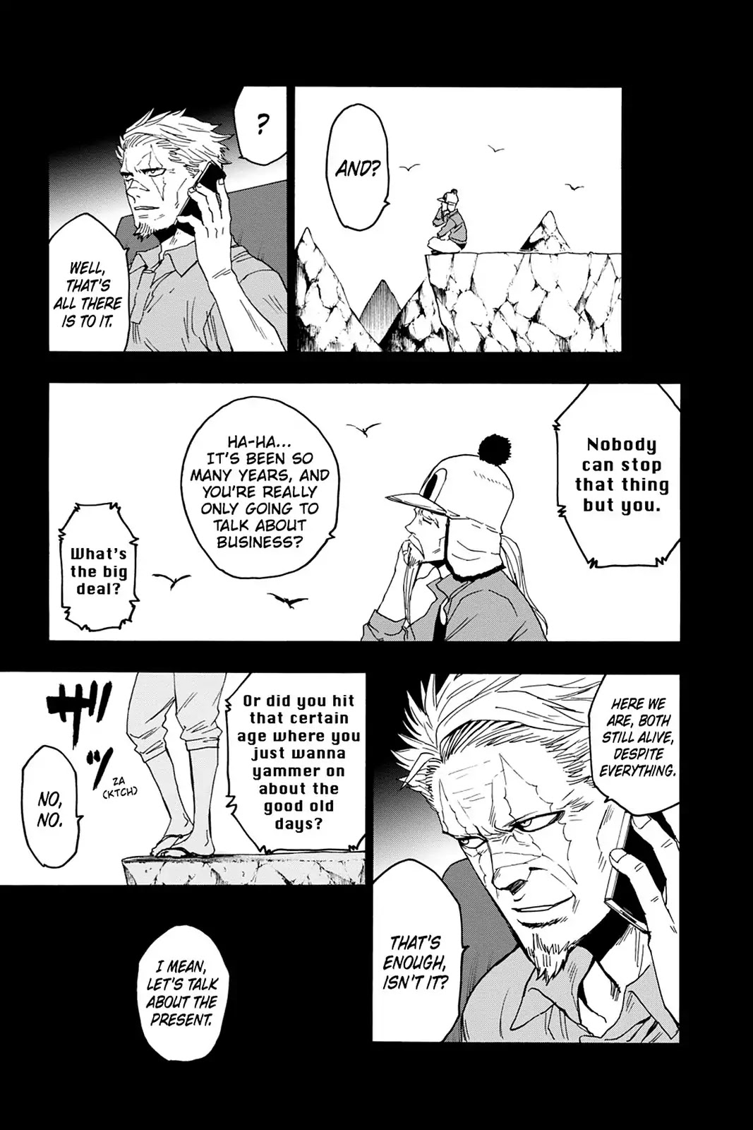 Blood Lad Chapter 53 page 23 - Chapter 53: The Old Soldiers' Network