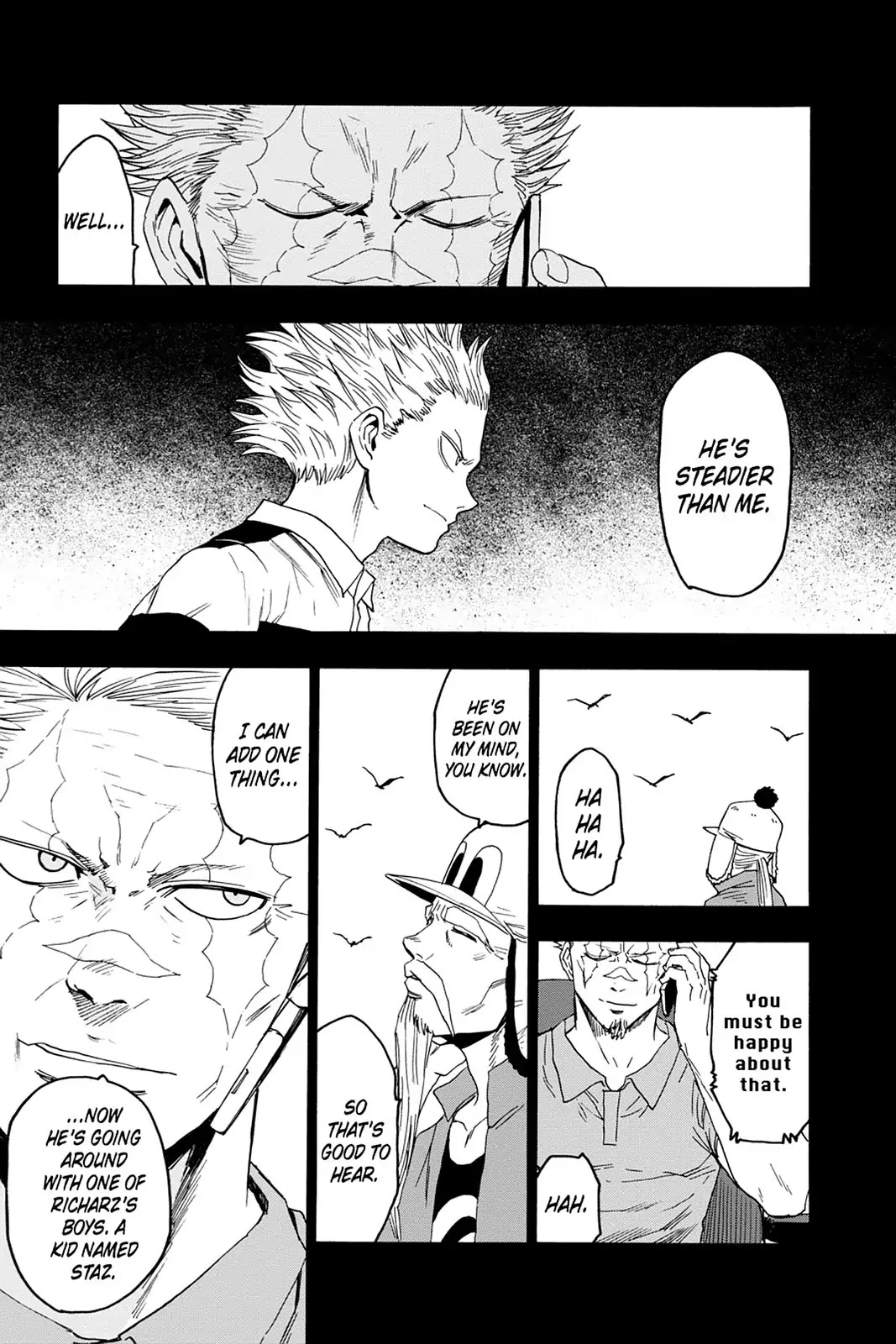 Blood Lad Chapter 53 page 25 - Chapter 53: The Old Soldiers' Network