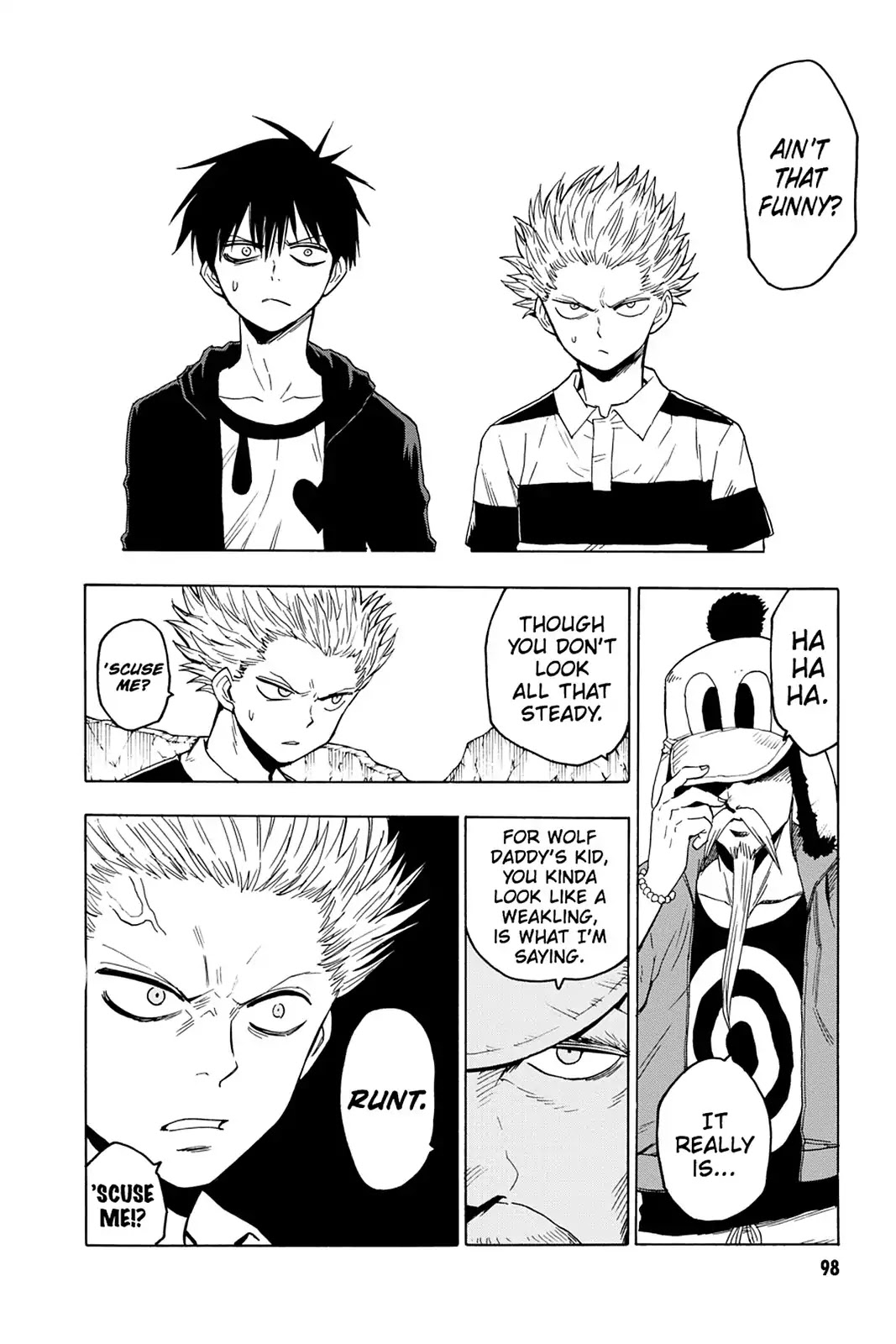 Blood Lad Chapter 53 page 26 - Chapter 53: The Old Soldiers' Network