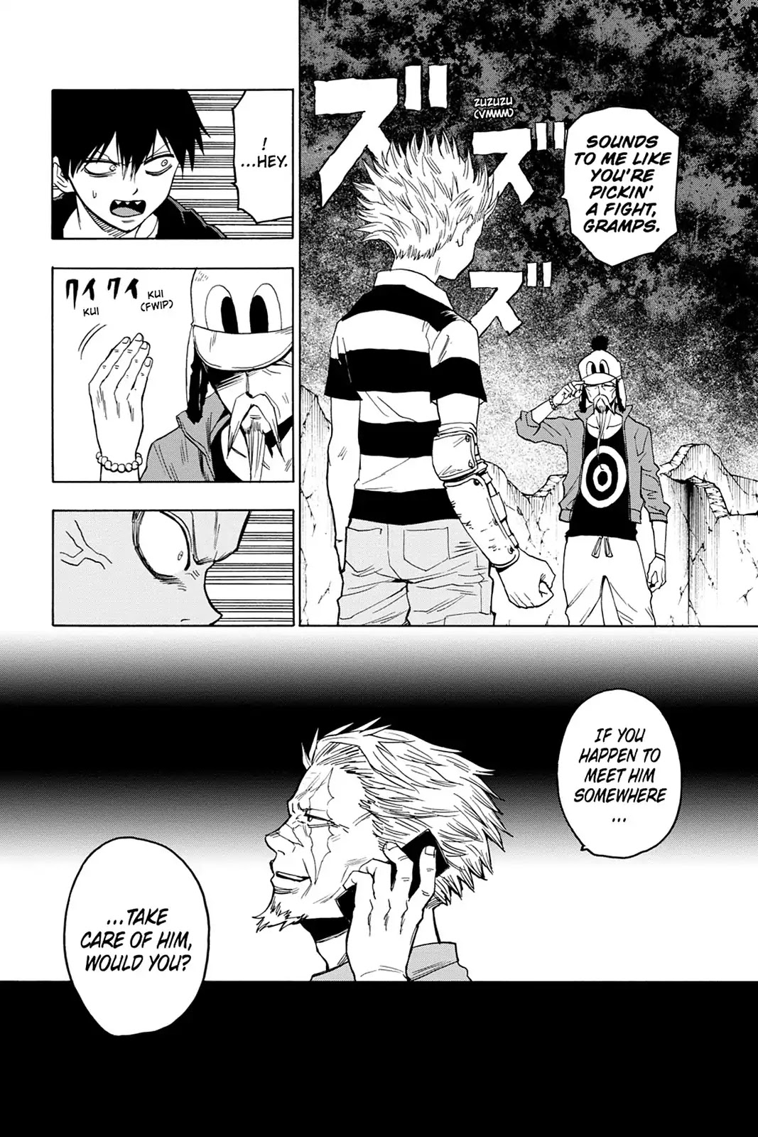 Blood Lad Chapter 53 page 27 - Chapter 53: The Old Soldiers' Network