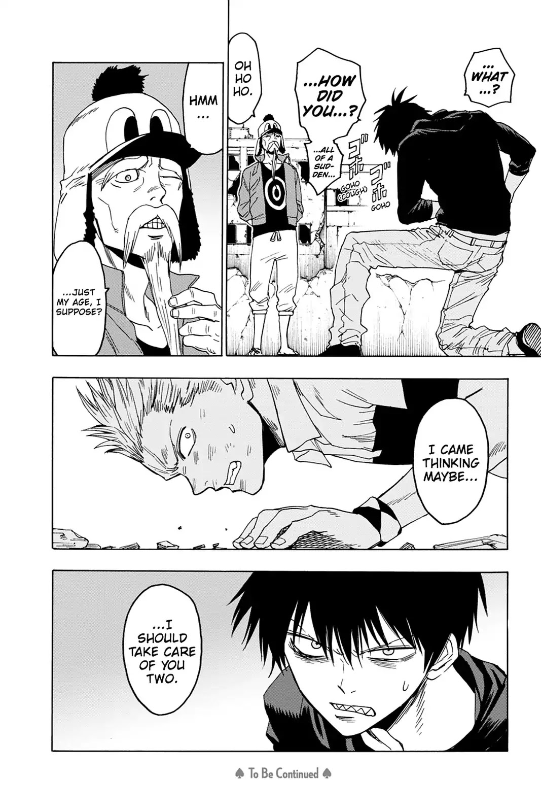 Blood Lad Chapter 53 page 32 - Chapter 53: The Old Soldiers' Network