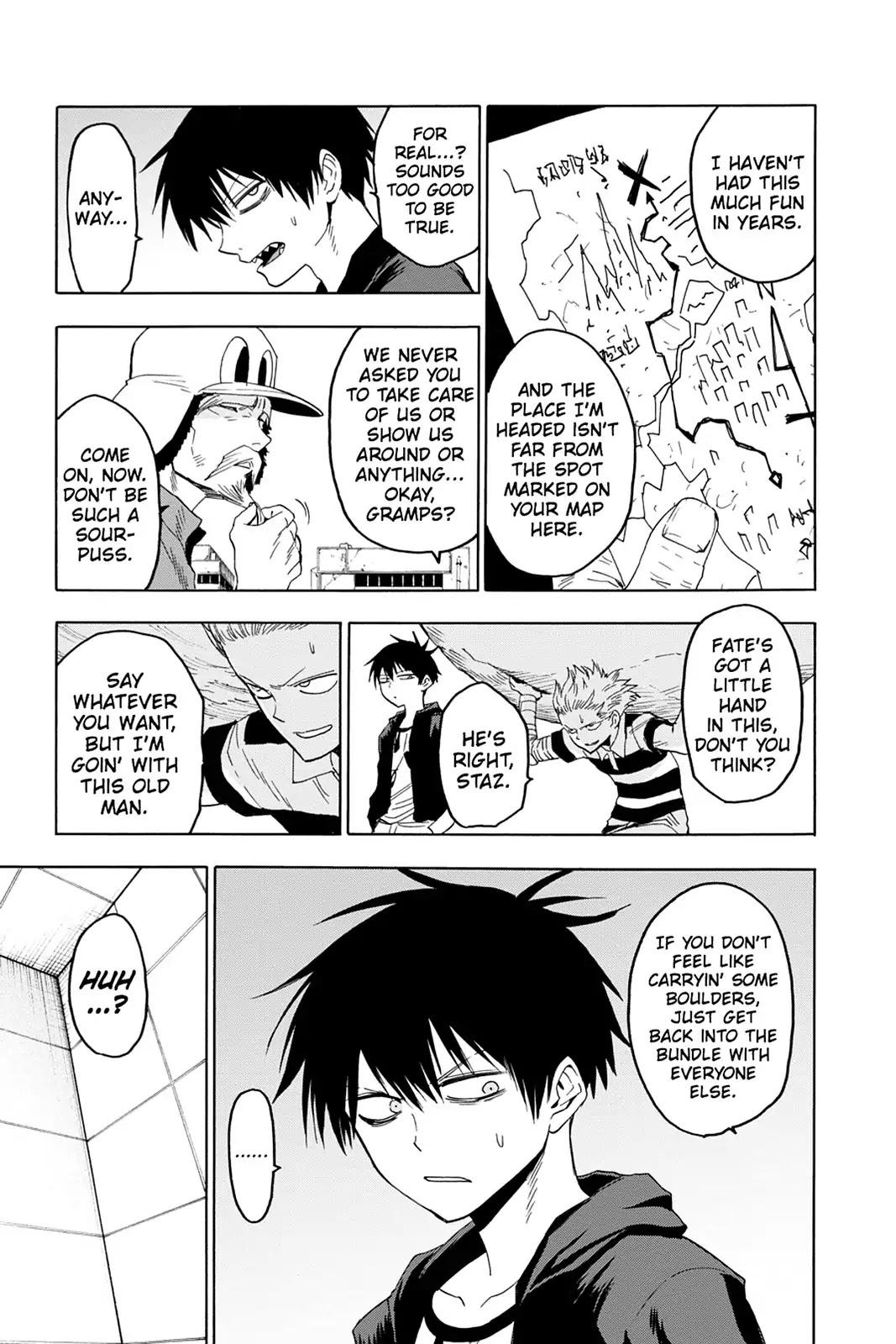 Blood Lad Chapter 54 page 15 - Chapter 54: Don't Think. Feel!
