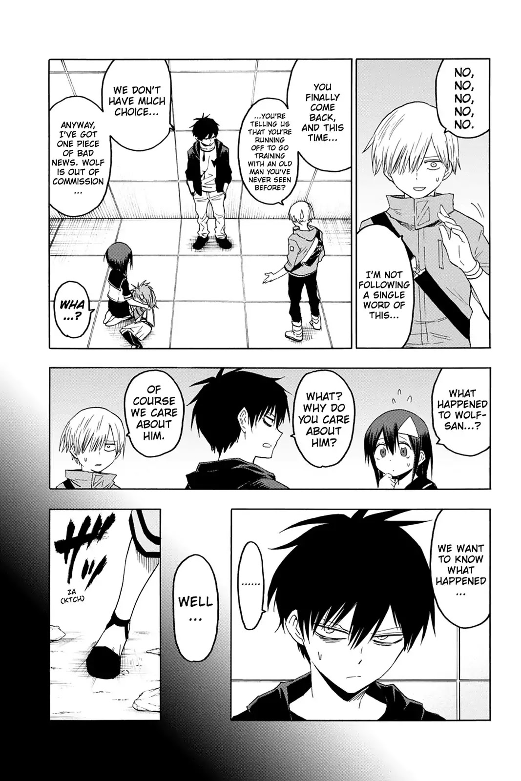 Blood Lad Chapter 54 page 16 - Chapter 54: Don't Think. Feel!