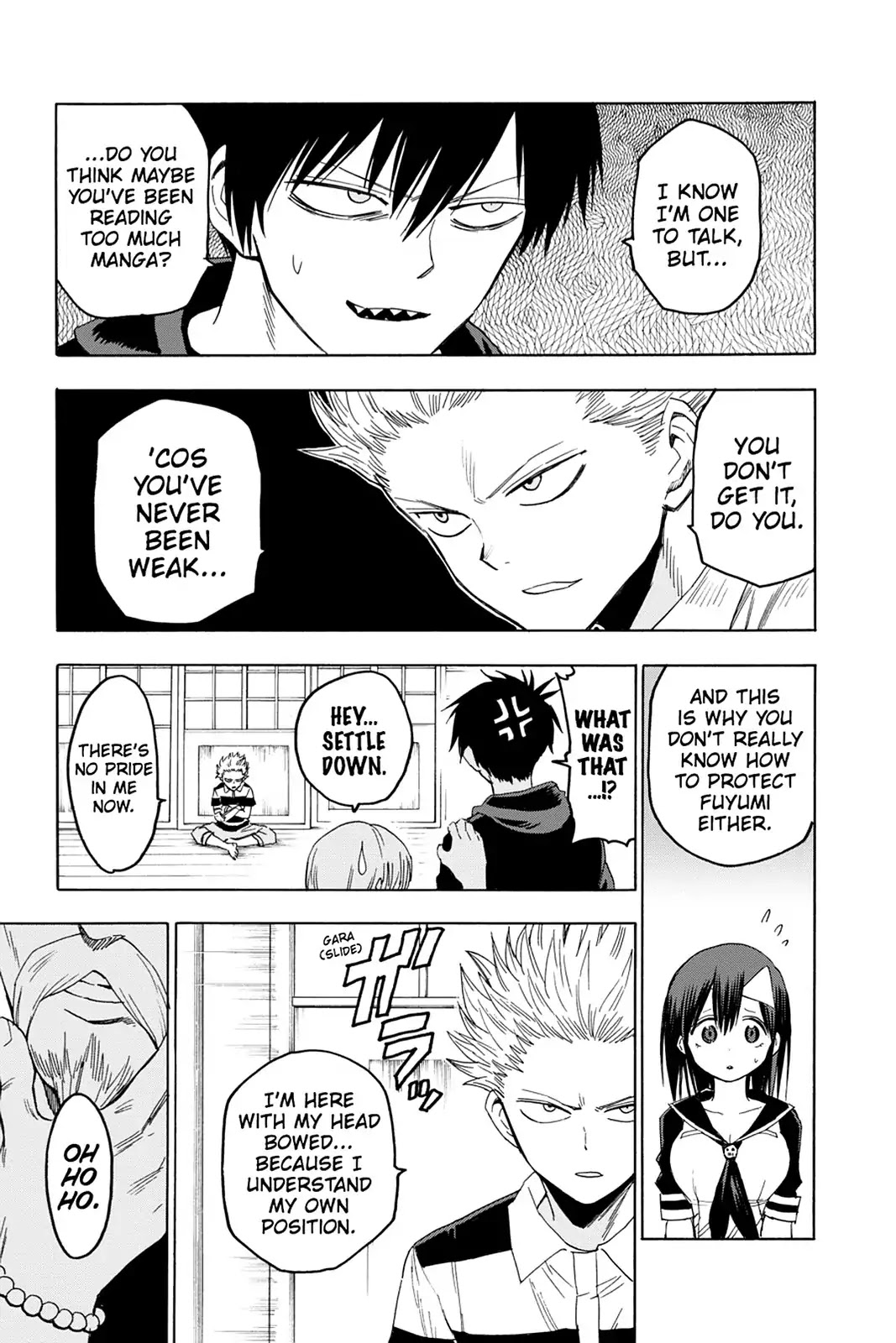 Blood Lad Chapter 54 page 27 - Chapter 54: Don't Think. Feel!