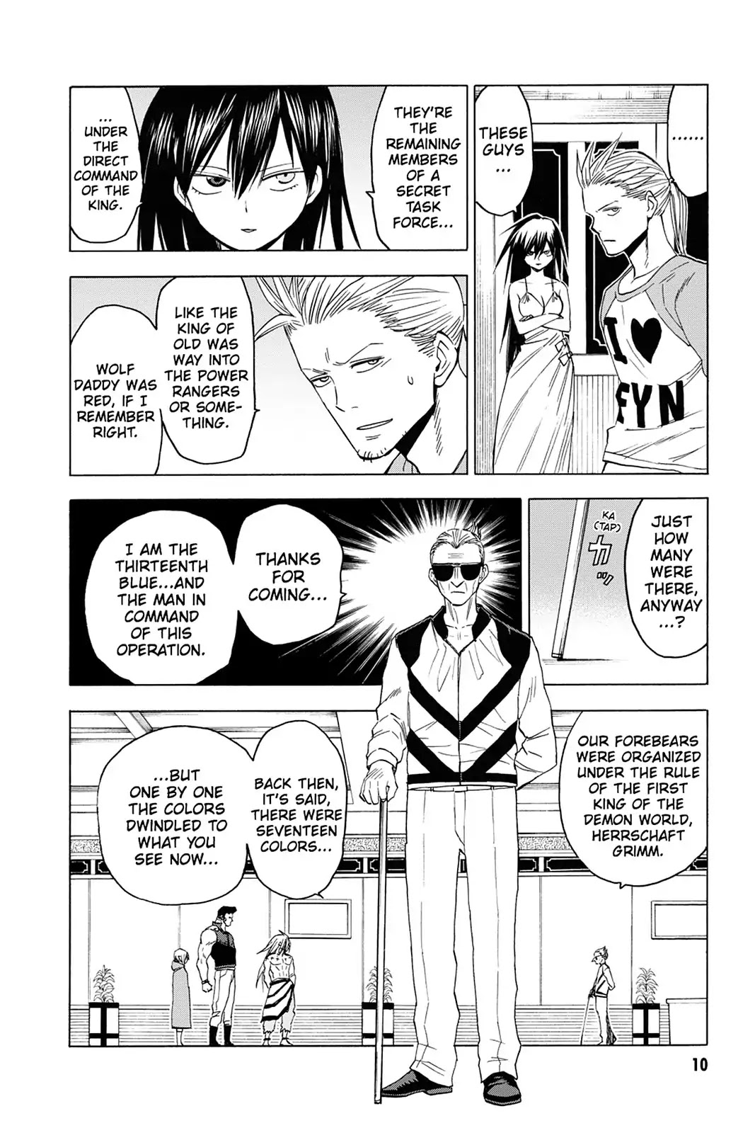 Blood Lad Chapter 56 page 14 - Chapter 56: Request to Kill