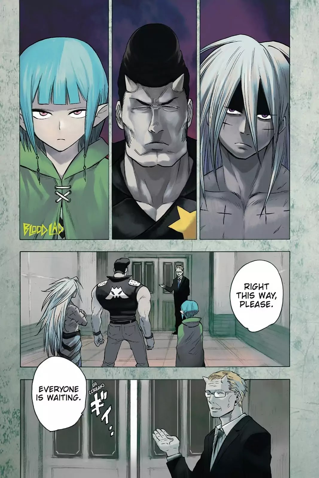 Blood Lad Chapter 56 page 3 - Chapter 56: Request to Kill