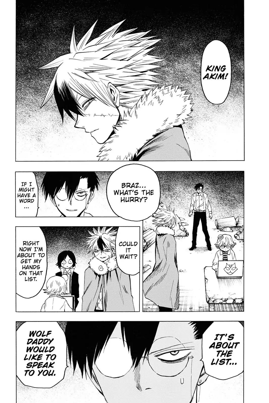 Blood Lad Chapter 56 page 8 - Chapter 56: Request to Kill