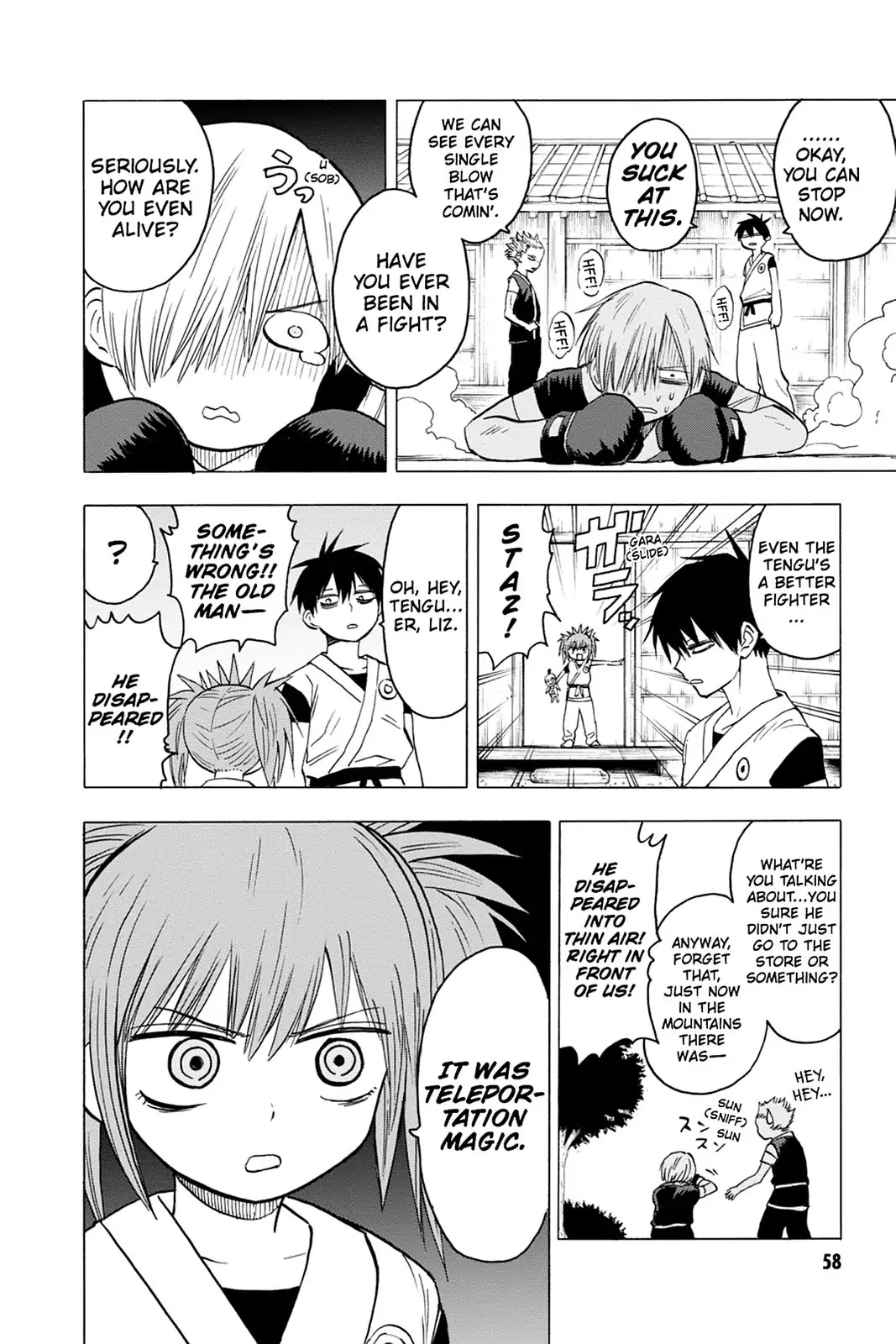 Blood Lad Chapter 57 page 21 - Chapter 57: Battlefield