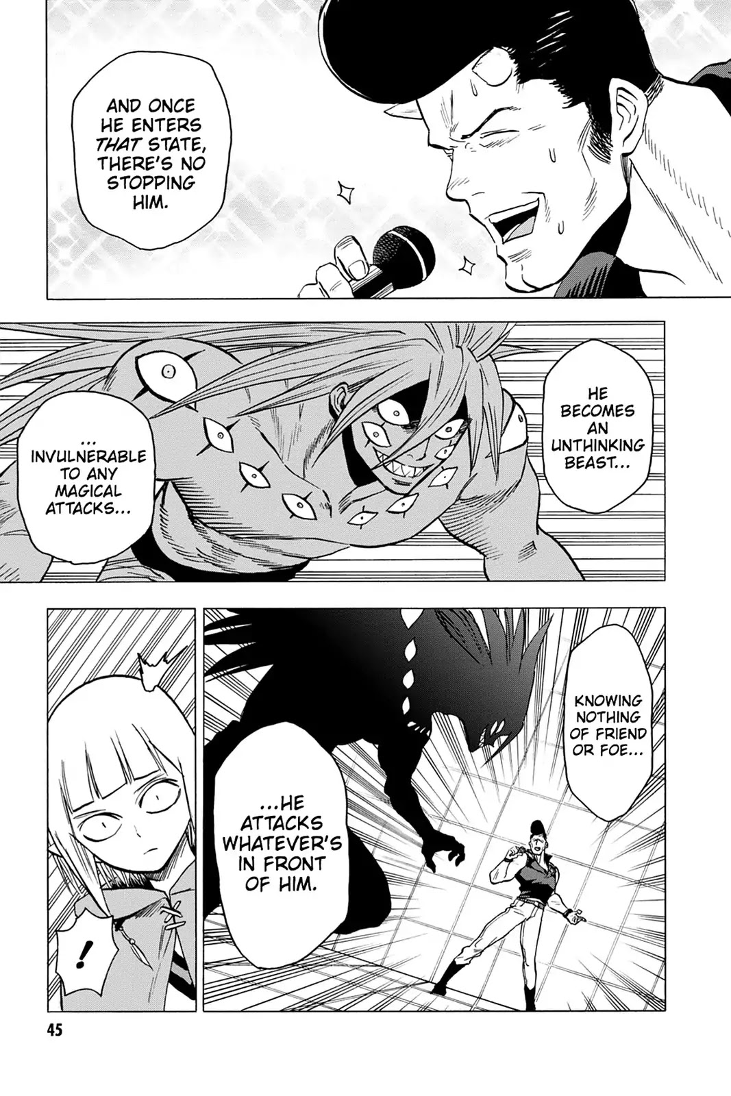 Blood Lad Chapter 57 page 7 - Chapter 57: Battlefield