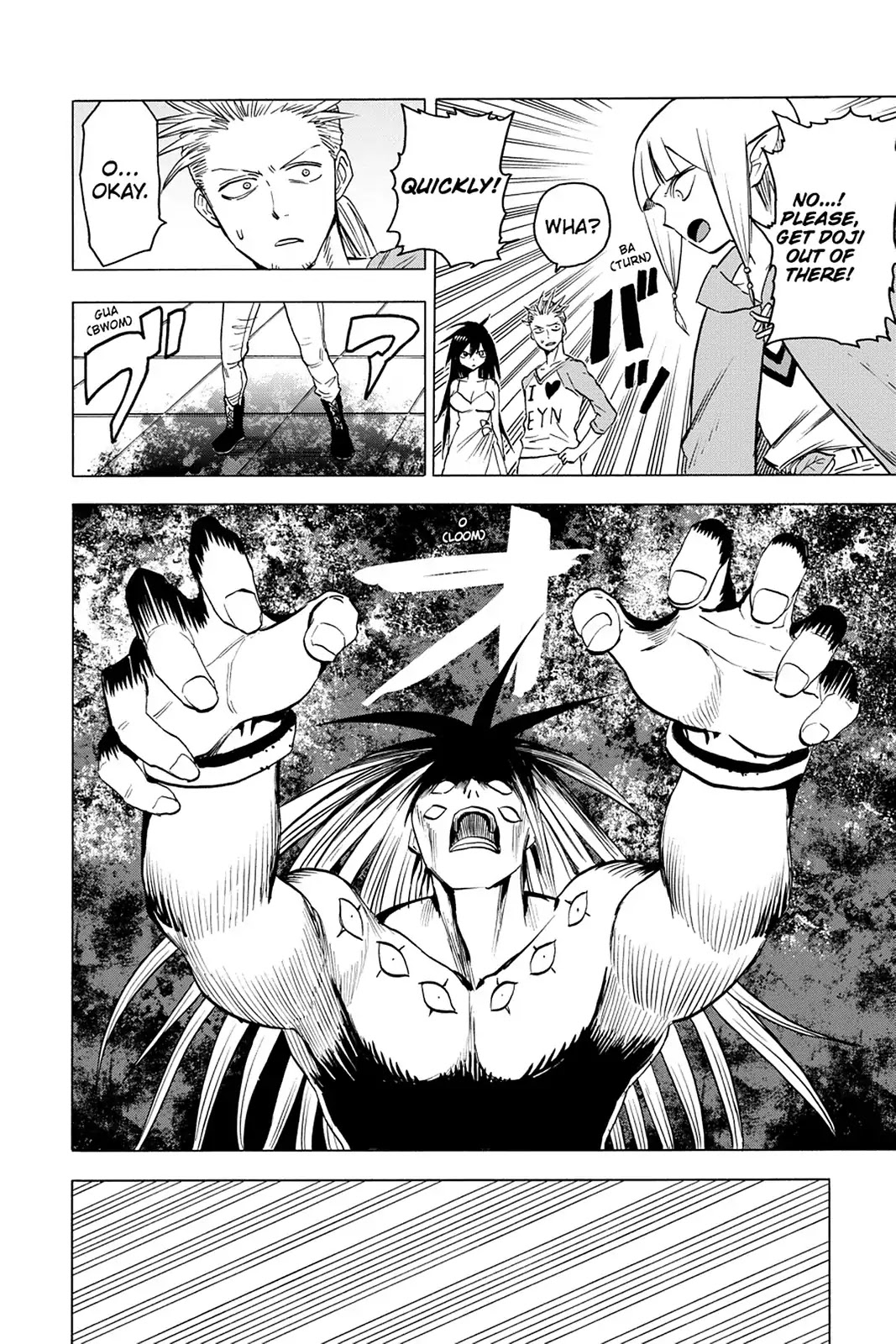 Blood Lad Chapter 57 page 8 - Chapter 57: Battlefield