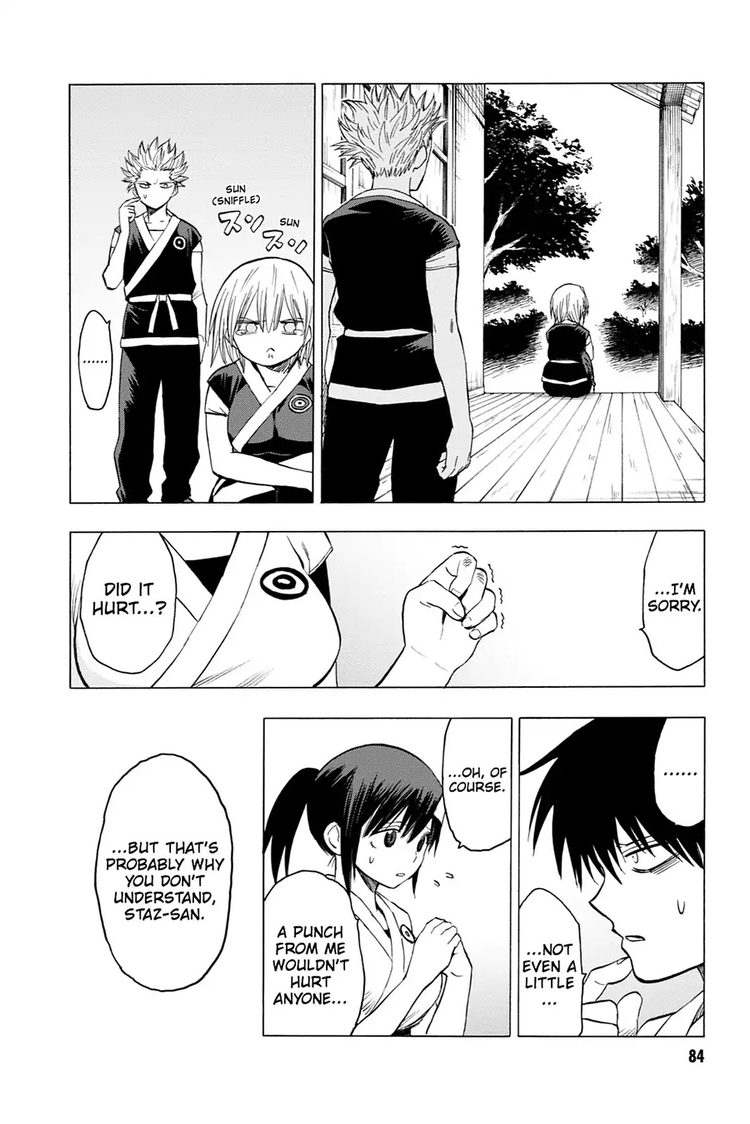 Blood Lad Chapter 58 page 12 - Chapter 58: Sympathy for the Instructor