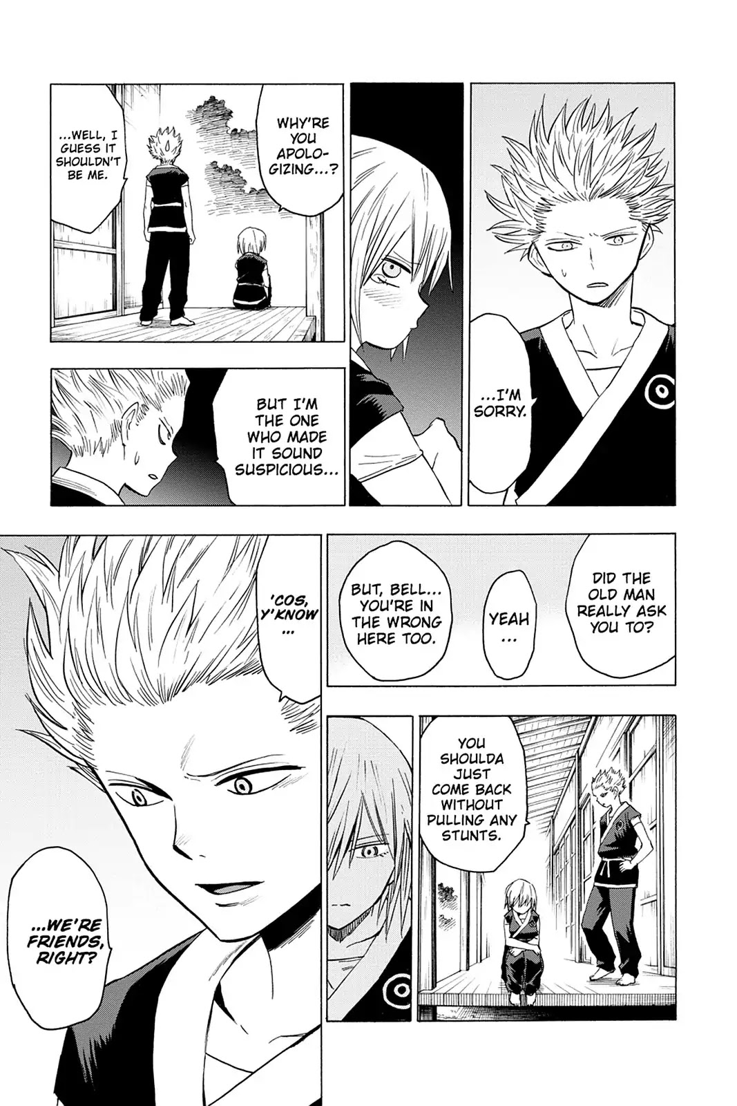 Blood Lad Chapter 58 page 13 - Chapter 58: Sympathy for the Instructor
