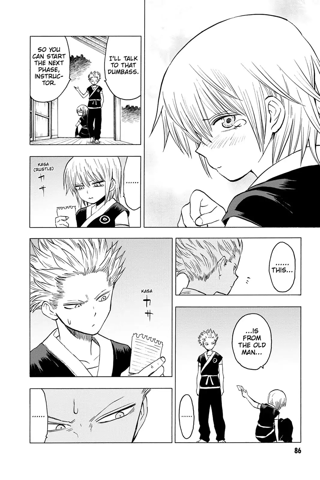 Blood Lad Chapter 58 page 14 - Chapter 58: Sympathy for the Instructor