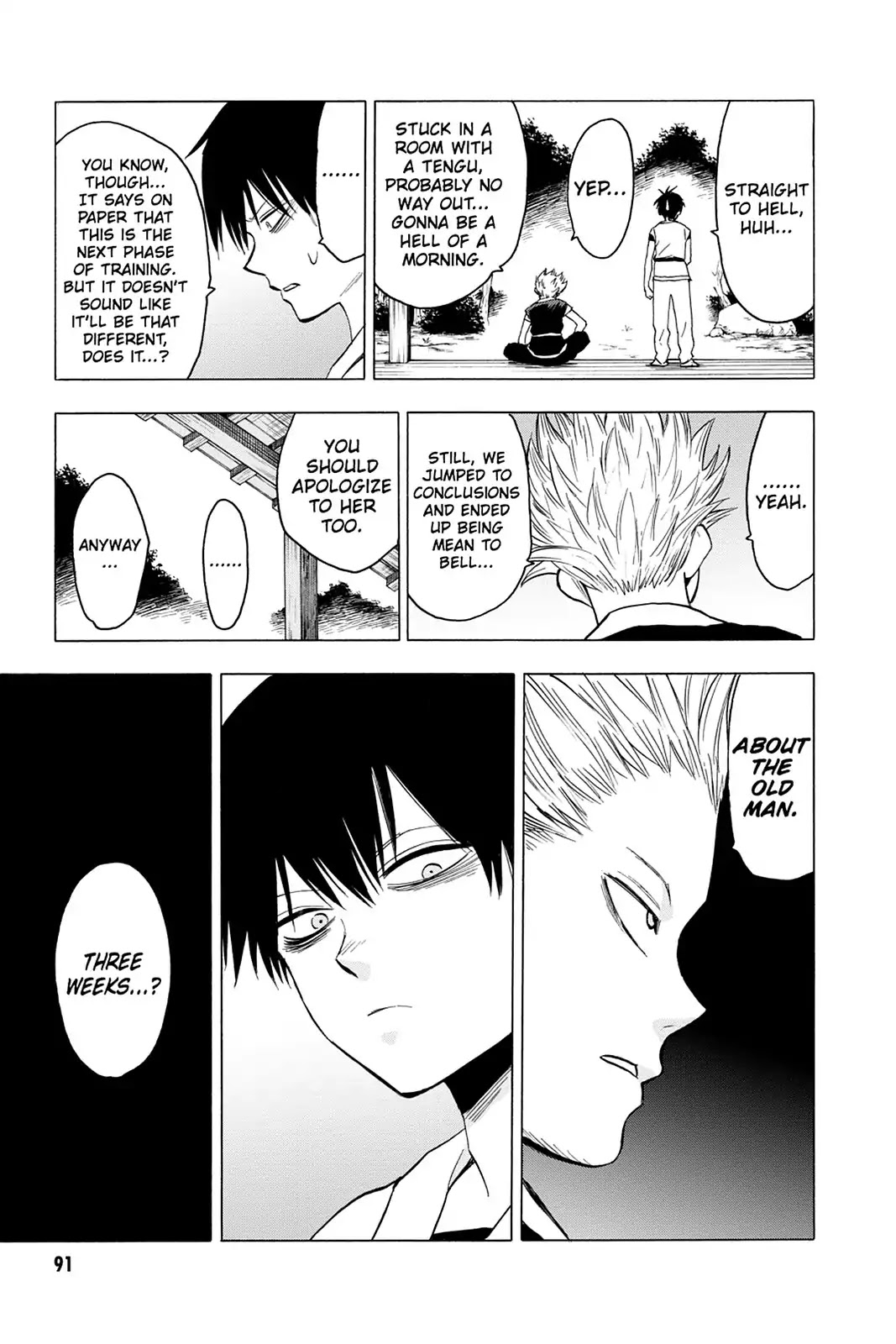Blood Lad Chapter 58 page 19 - Chapter 58: Sympathy for the Instructor