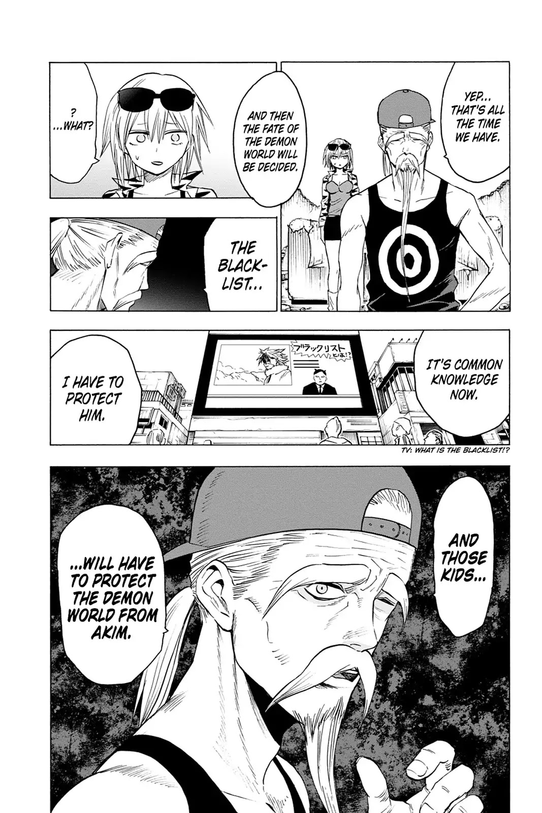 Blood Lad Chapter 58 page 20 - Chapter 58: Sympathy for the Instructor